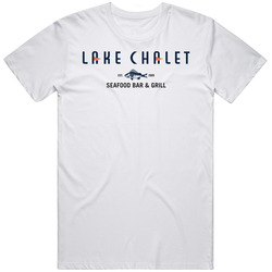 Lake Chalet Seafood Oakland California Restaurant Logo T Shirt