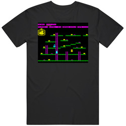 Chuckie Egg Retro Video Arcade Game Screenshot Gameplay T Shirt