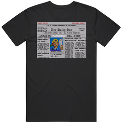 Paperboy Newspaper Retro Video Arcade Game Screenshot Gameplay T Shirt