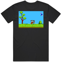 Duckhunt Retro Video Arcade Game Screenshot Gameplay T Shirt