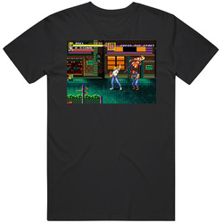 Streets Of Rage 2 Retro Video Arcade Game Screenshot T Shirt