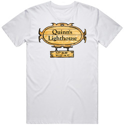 Quinn's Lighthouse Oakland California Restaurant Logo T Shirt