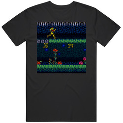 Super Metroid Retro Video Arcade Game Screenshot T Shirt