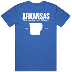 Arkansas The Natural State United States America T Shirt