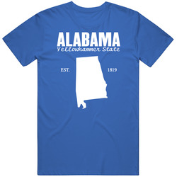 Alabama Yellowhammer State United States America T Shirt