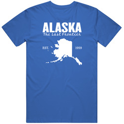 Alaska The Last Frontier United States America T Shirt
