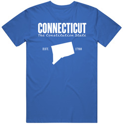 Connecticut The Constitution State United States America T Shirt