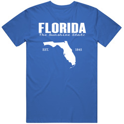 Florida The Sunshine State United States America T Shirt