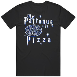 My Patronus Is A Pizza Funny Harry Potter Food T Shirt