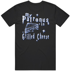 My Patronus Is A Grilled Cheese Funny Harry Potter Food T Shirt