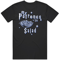 My Patronus Is A Salad Funny Harry Potter Food T Shirt