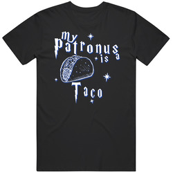 My Patronus Is A Taco Funny Harry Potter Food T Shirt
