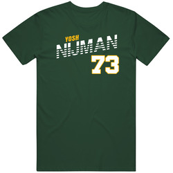 Yosh Nijman 73 Favorite Player Green Bay Football Fan T Shirt