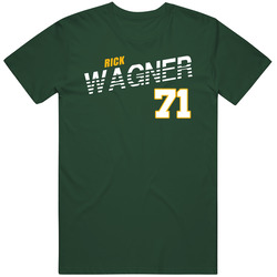 Rick Wagner 71 Favorite Player Green Bay Football Fan T Shirt