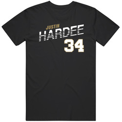 Justin Hardee 34 Favorite Player New Orleans Football Fan T Shirt