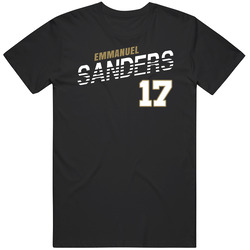 Emmanuel Sanders 17 Favorite Player New Orleans Football Fan T Shirt