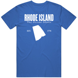 Rhode Island The Ocean State United States America T Shirt