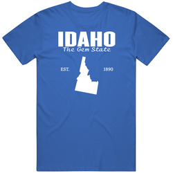 Idaho The Gem State United States America T Shirt