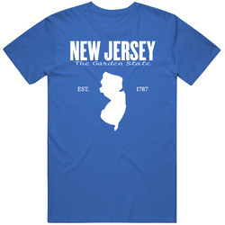 New Jersey The Garden State United States America T Shirt