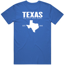 Texas The Lone Star State United States America T Shirt