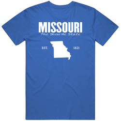 Missouri The Show Me State United States America T Shirt