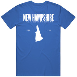New Hampshire The Granite State United States America T Shirt