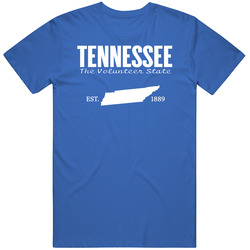 Tennessee The Volunteer State United States America T Shirt