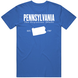 Pennsylvania The Keystone State United States America T Shirt