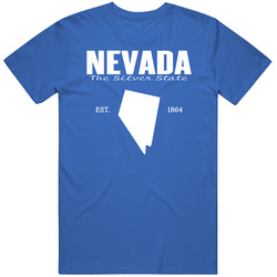 Nevada The Silver State United States America T Shirt