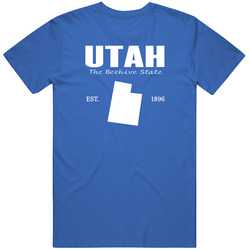 Utah The Beehive State United States America T Shirt