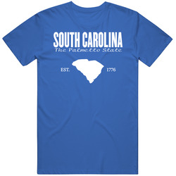 South Carolina The Palmetto State United States America T Shirt