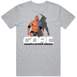 Dwayne The Rock Johnson Goat Greatest Of All Time Athlete T Shirt