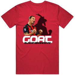Zlatan Ibrahimovic Goat Soccer Football T Shirt