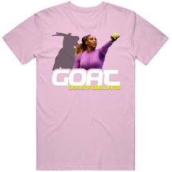 Serena Williams Tennis Goat Greatest Of All Time Athlete T Shirt