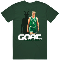 Larry Bird Basketball Goat Greatest Of All Time Athlete T Shirt