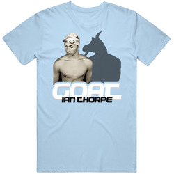 Ian Thorpe Swimmer Goat Greatest Of All Time Athlete T Shirt