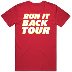 Run It Back Tour Kansas City Football T Shirt