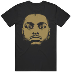 Tony Jones Jr New Orleans Football Player Fan Big Head T Shirt