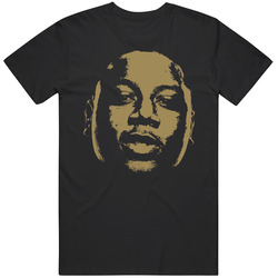 Shy Tuttle New Orleans Football Player Fan Big Head T Shirt