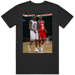 Michael Jordan And Kobe Bryant Talking At The All Star Game Fan T Shir