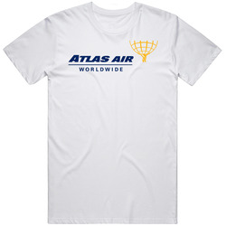 Atlas Air Worldwide Holdings Nasdaq Company Logo Employee Fan T Shirt