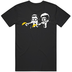 Minions Pulp Fiction Movie Funny Adult Parody T Shirt
