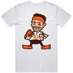Baker Mayfield Cartoon Cleveland Football T Shirt
