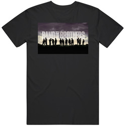 Band Of Brother Promo Poster Tv Show Fan T Shirt