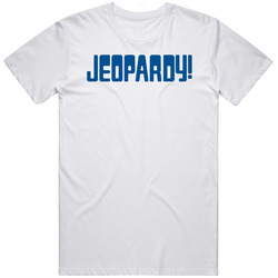 Jeopardy Retro 80s Tv Show Logo Fan T Shirt