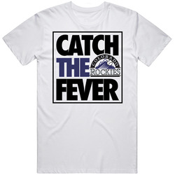 Catch The Fever Colorado Baseball Fan T Shirt