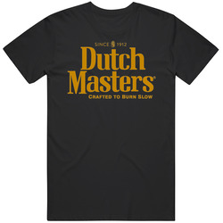 Dutch Masters Cigars Blunt Cannabis Tobacco 420 Friendly Fan T Shirt