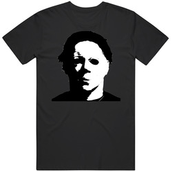 Michael Myers Silhouette Spooky Halloween T Shirt