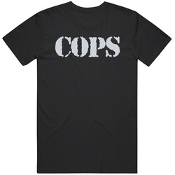 Cops Retro 80s Tv Show Logo Fan T Shirt
