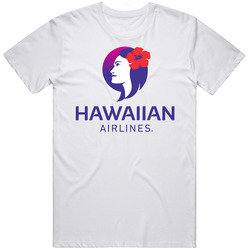 Hawaiian Holdings Inc Airlines Nasdaq Company Logo Employee Fan T Shir